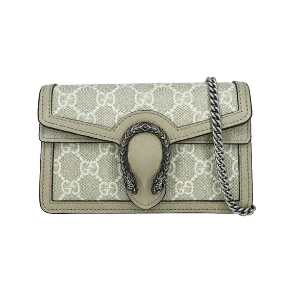 Gucci Dionysus GG Supreme Super Mini Crossbody Bag - Picture 1 of 9